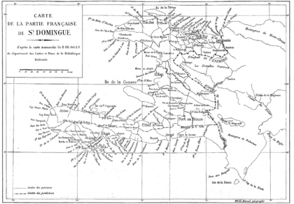 domingue districts provinces